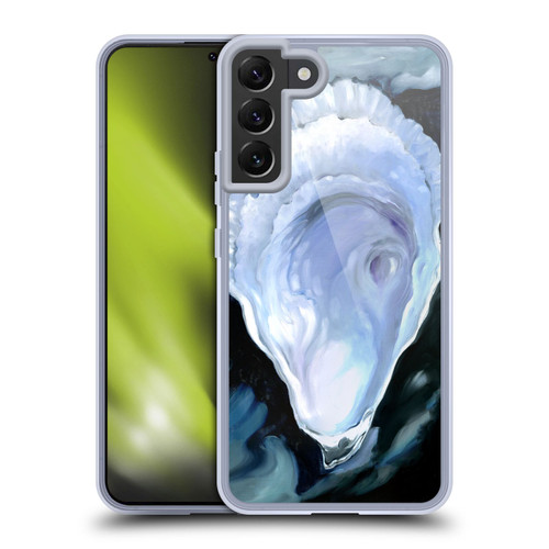 Paul Brent Sea Creatures Oyster Black Soft Gel Case for Samsung Galaxy S22+ 5G & MagSafe