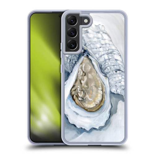 Paul Brent Sea Creatures Oyster White Soft Gel Case for Samsung Galaxy S22+ 5G & MagSafe