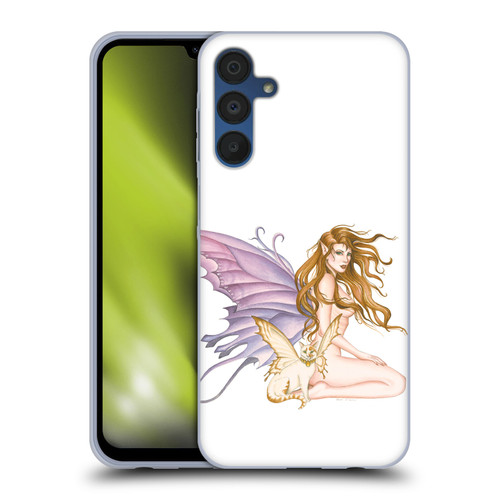 Nene Thomas Fairies Amber With Fairy Cat Soft Gel Case for Samsung Galaxy A15 & MagSafe