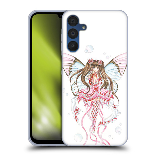Nene Thomas Fairies Champagne Anime Pink Soft Gel Case for Samsung Galaxy A15 & MagSafe