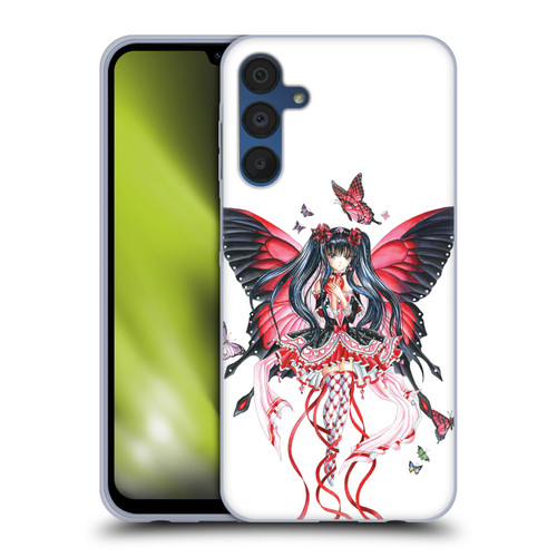 Nene Thomas Fairies Red Hearts Anime Soft Gel Case for Samsung Galaxy A15 & MagSafe