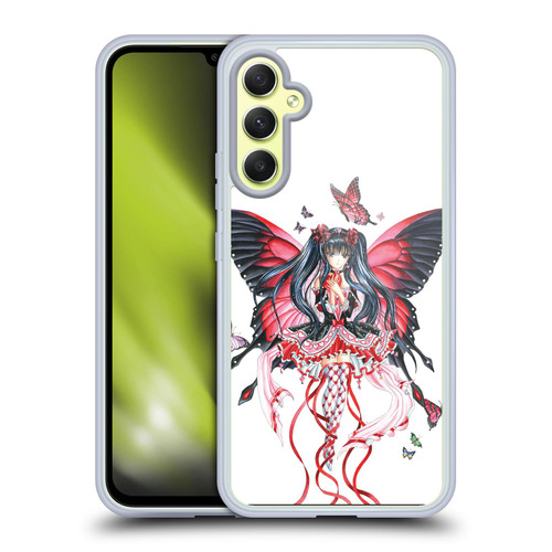 Nene Thomas Fairies Red Hearts Anime Soft Gel Case for Samsung Galaxy A34 5G