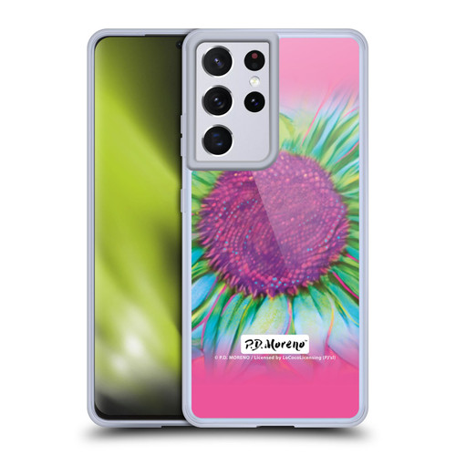 P.D. Moreno Assorted Design Sunflower Soft Gel Case for Samsung Galaxy S21 Ultra 5G & MagSafe