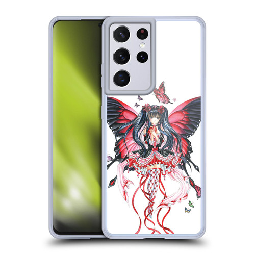 Nene Thomas Fairies Red Hearts Anime Soft Gel Case for Samsung Galaxy S21 Ultra 5G & MagSafe
