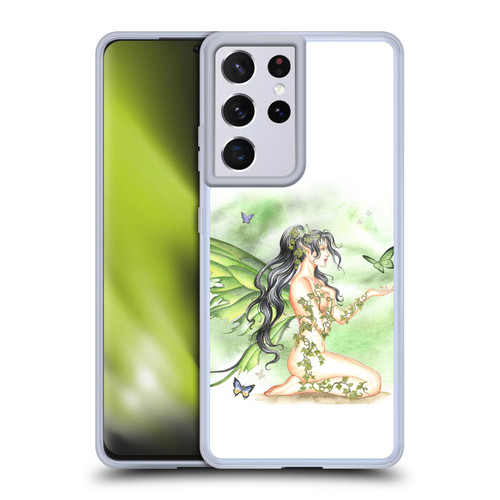 Nene Thomas Fairies Vines With Butterflies Soft Gel Case for Samsung Galaxy S21 Ultra 5G & MagSafe