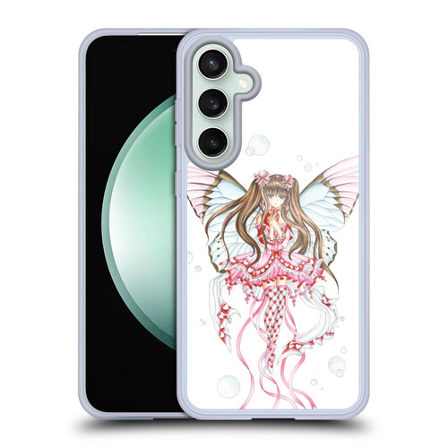 Nene Thomas Fairies Champagne Anime Pink Soft Gel Case for Samsung Galaxy S23 FE 5G & MagSafe