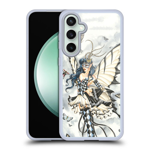 Nene Thomas Fairies Symphony In Black And White Soft Gel Case for Samsung Galaxy S23 FE 5G & MagSafe