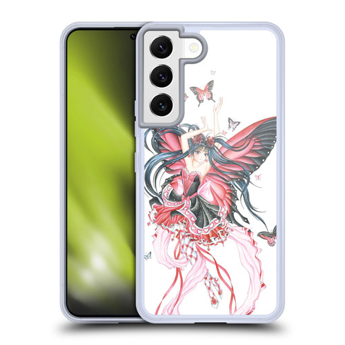Nene Thomas Fairies Red Hearts Anime 2 Soft Gel Case for Samsung Galaxy S22 5G & MagSafe
