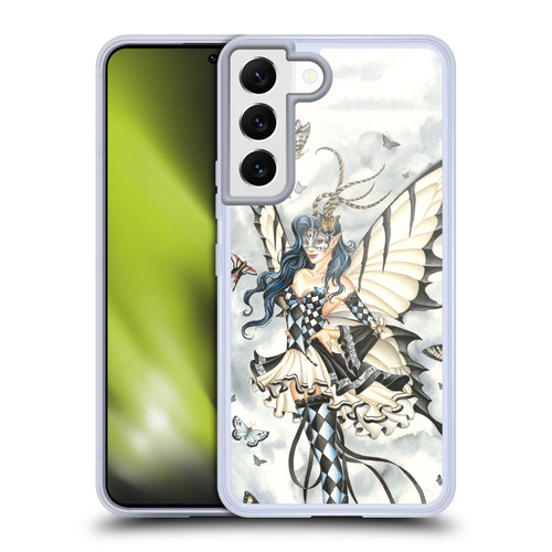Nene Thomas Fairies Symphony In Black And White Soft Gel Case for Samsung Galaxy S22 5G & MagSafe