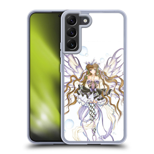 Nene Thomas Fairies Burgundy Wine Anime Soft Gel Case for Samsung Galaxy S22+ 5G & MagSafe