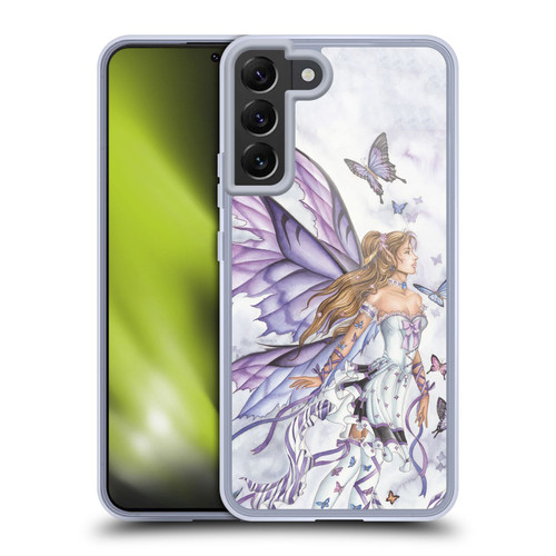 Nene Thomas Fairies Lavender Ballerina Butterflies Soft Gel Case for Samsung Galaxy S22+ 5G & MagSafe