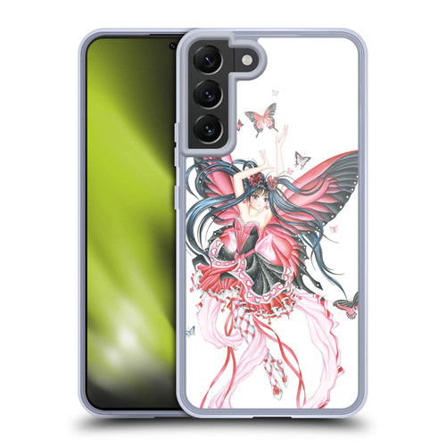Nene Thomas Fairies Red Hearts Anime 2 Soft Gel Case for Samsung Galaxy S22+ 5G & MagSafe