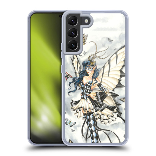 Nene Thomas Fairies Symphony In Black And White Soft Gel Case for Samsung Galaxy S22+ 5G & MagSafe