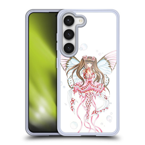 Nene Thomas Fairies Champagne Anime Pink Soft Gel Case for Samsung Galaxy S23 5G & MagSafe