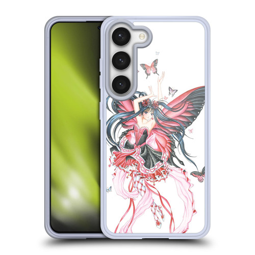 Nene Thomas Fairies Red Hearts Anime 2 Soft Gel Case for Samsung Galaxy S23 5G & MagSafe