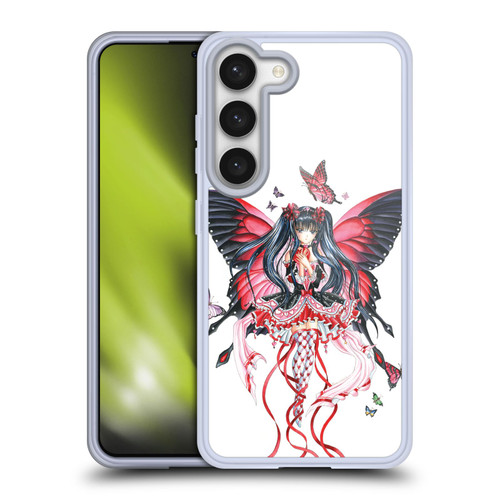 Nene Thomas Fairies Red Hearts Anime Soft Gel Case for Samsung Galaxy S23 5G & MagSafe