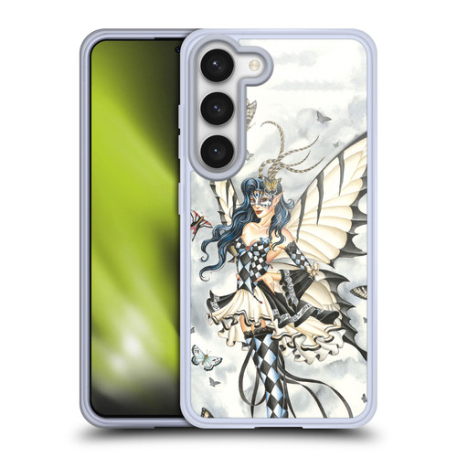 Nene Thomas Fairies Symphony In Black And White Soft Gel Case for Samsung Galaxy S23 5G & MagSafe