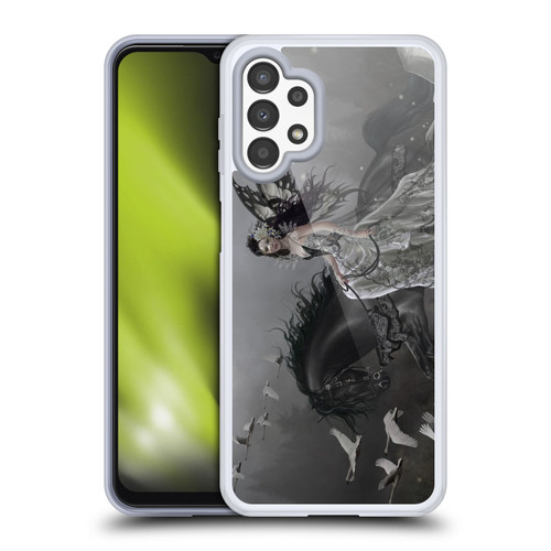 Nene Thomas Gothic Fairy On Horse With Swans Soft Gel Case for Samsung Galaxy A13 (2022)