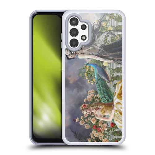 Nene Thomas Gothic Pretty Women With Peacock Soft Gel Case for Samsung Galaxy A13 (2022)