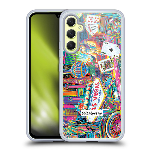 P.D. Moreno Cities Las Vegas 2 Soft Gel Case for Samsung Galaxy A34 5G