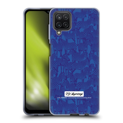 P.D. Moreno Patterns Zebra Soft Gel Case for Samsung Galaxy A12 (2020)