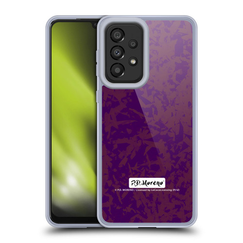 P.D. Moreno Patterns Violet Soft Gel Case for Samsung Galaxy A33 5G (2022)