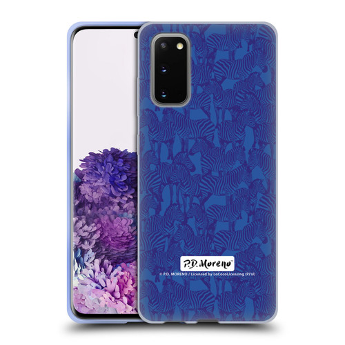 P.D. Moreno Patterns Zebra Soft Gel Case for Samsung Galaxy S20 / S20 5G