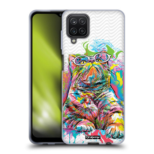 P.D. Moreno Drip Art Cats And Dogs Kitten Up Soft Gel Case for Samsung Galaxy A12 (2020)