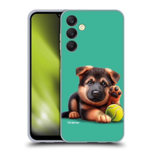 P.D. Moreno Sport Puppies German Shepherd Tennis Soft Gel Case for Samsung Galaxy A25 5G