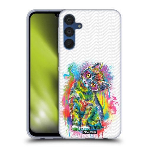 P.D. Moreno Drip Art Cats And Dogs Kitten Pose Soft Gel Case for Samsung Galaxy A15 & MagSafe