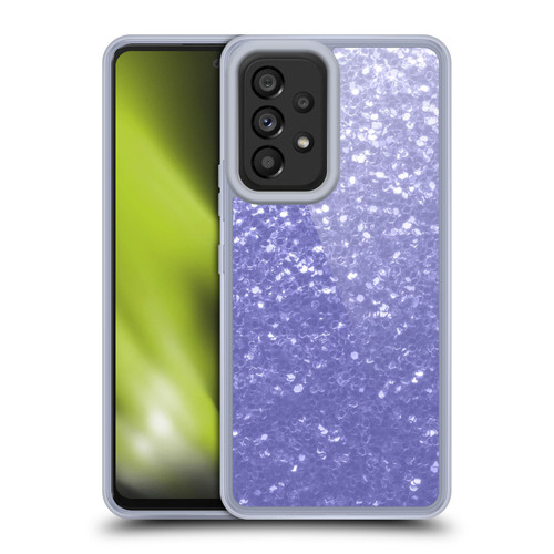 PLdesign Sparkle Prints Lavender Soft Gel Case for Samsung Galaxy A53 5G (2022)