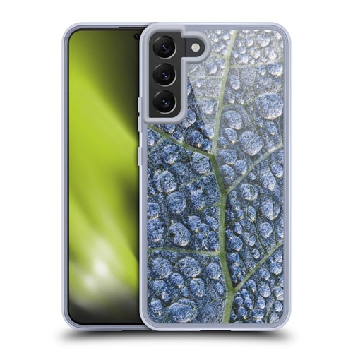 PLdesign Water Dew Texture Leaf Soft Gel Case for Samsung Galaxy S22+ 5G & MagSafe