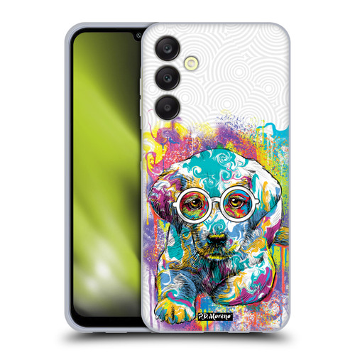 P.D. Moreno Drip Art Cats And Dogs Dog Colourful Soft Gel Case for Samsung Galaxy A25 5G