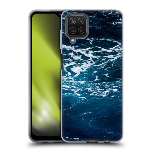 PLdesign Water Swirly Sea Soft Gel Case for Samsung Galaxy A12 (2020)