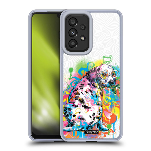 P.D. Moreno Drip Art Cats And Dogs Dalmatian Soft Gel Case for Samsung Galaxy A33 5G (2022)