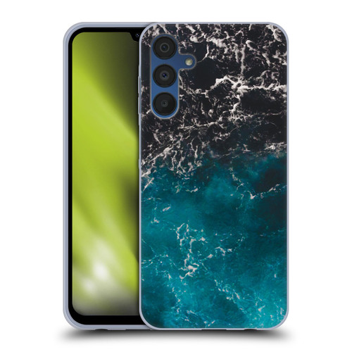 PLdesign Water Ombre Sea Soft Gel Case for Samsung Galaxy A15 & MagSafe