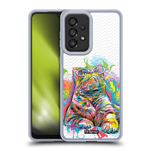 P.D. Moreno Drip Art Cats And Dogs Kitten Up Soft Gel Case for Samsung Galaxy A33 5G (2022)