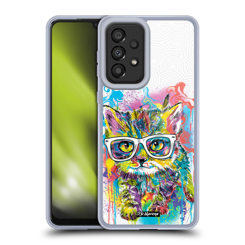 P.D. Moreno Drip Art Cats And Dogs Kitten Walk Soft Gel Case for Samsung Galaxy A33 5G (2022)