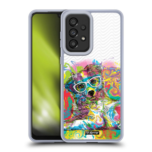 P.D. Moreno Drip Art Cats And Dogs Sunglasses Soft Gel Case for Samsung Galaxy A33 5G (2022)
