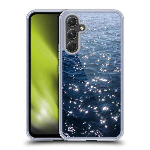 PLdesign Water Sparkly Sea Waves Soft Gel Case for Samsung Galaxy A54 5G