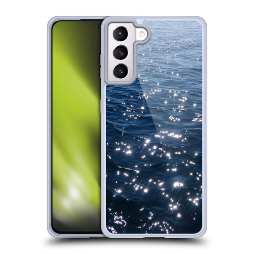 PLdesign Water Sparkly Sea Waves Soft Gel Case for Samsung Galaxy S21+ 5G & MagSafe