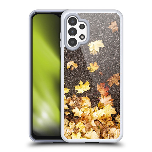 PLdesign Flowers And Leaves Autumn Maple Soft Gel Case for Samsung Galaxy A13 (2022)