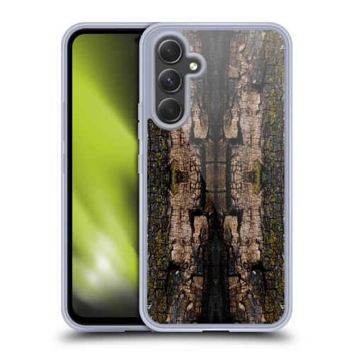 PLdesign Wood And Rust Prints Brown Bark Soft Gel Case for Samsung Galaxy A54 5G