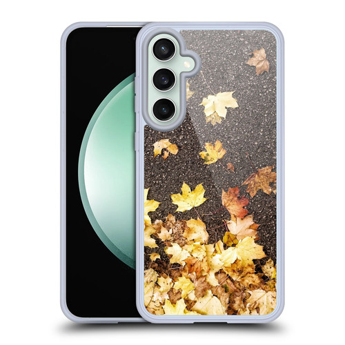 PLdesign Flowers And Leaves Autumn Maple Soft Gel Case for Samsung Galaxy S23 FE 5G & MagSafe