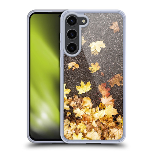PLdesign Flowers And Leaves Autumn Maple Soft Gel Case for Samsung Galaxy S23+ 5G & MagSafe