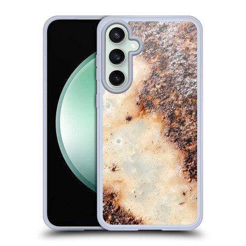 PLdesign Wood And Rust Prints Rusty Metal Texture Soft Gel Case for Samsung Galaxy S23 FE 5G & MagSafe