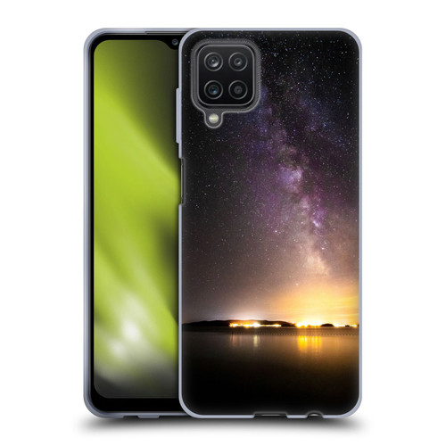 Patrik Lovrin Night Sky Seascape With Milky Way Soft Gel Case for Samsung Galaxy A12 (2020)