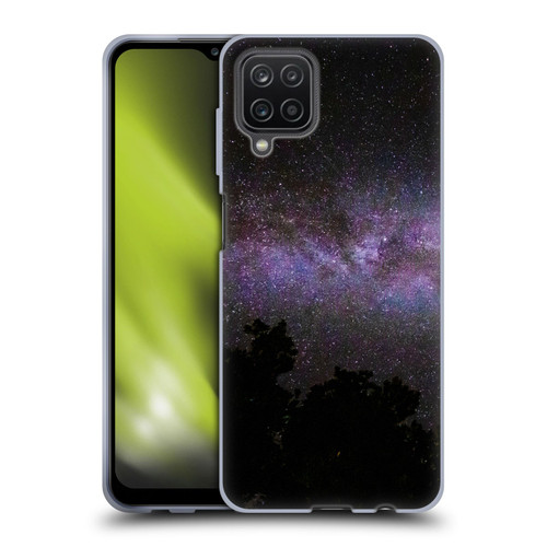 Patrik Lovrin Night Sky Milky Way With Trees Soft Gel Case for Samsung Galaxy A12 (2020)