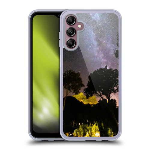 Patrik Lovrin Night Sky Trees Landscape With Milky Way Soft Gel Case for Samsung Galaxy A14 5G