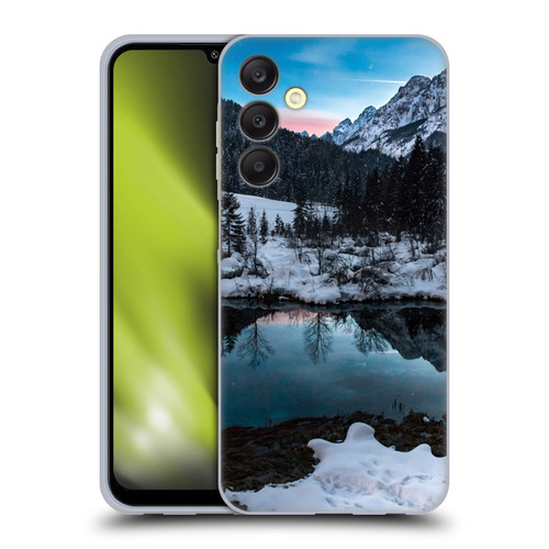 Patrik Lovrin Night Sky Zelenci Springs At Dusk Soft Gel Case for Samsung Galaxy A25 5G